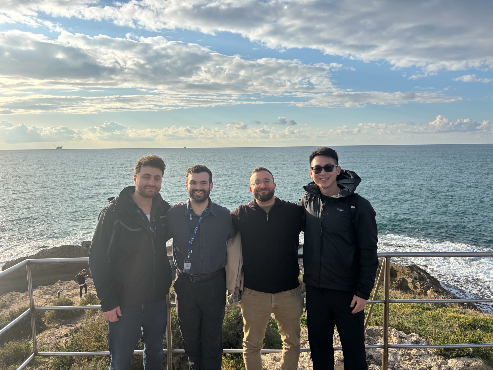 Lab group at the Faculty Retreat 2025