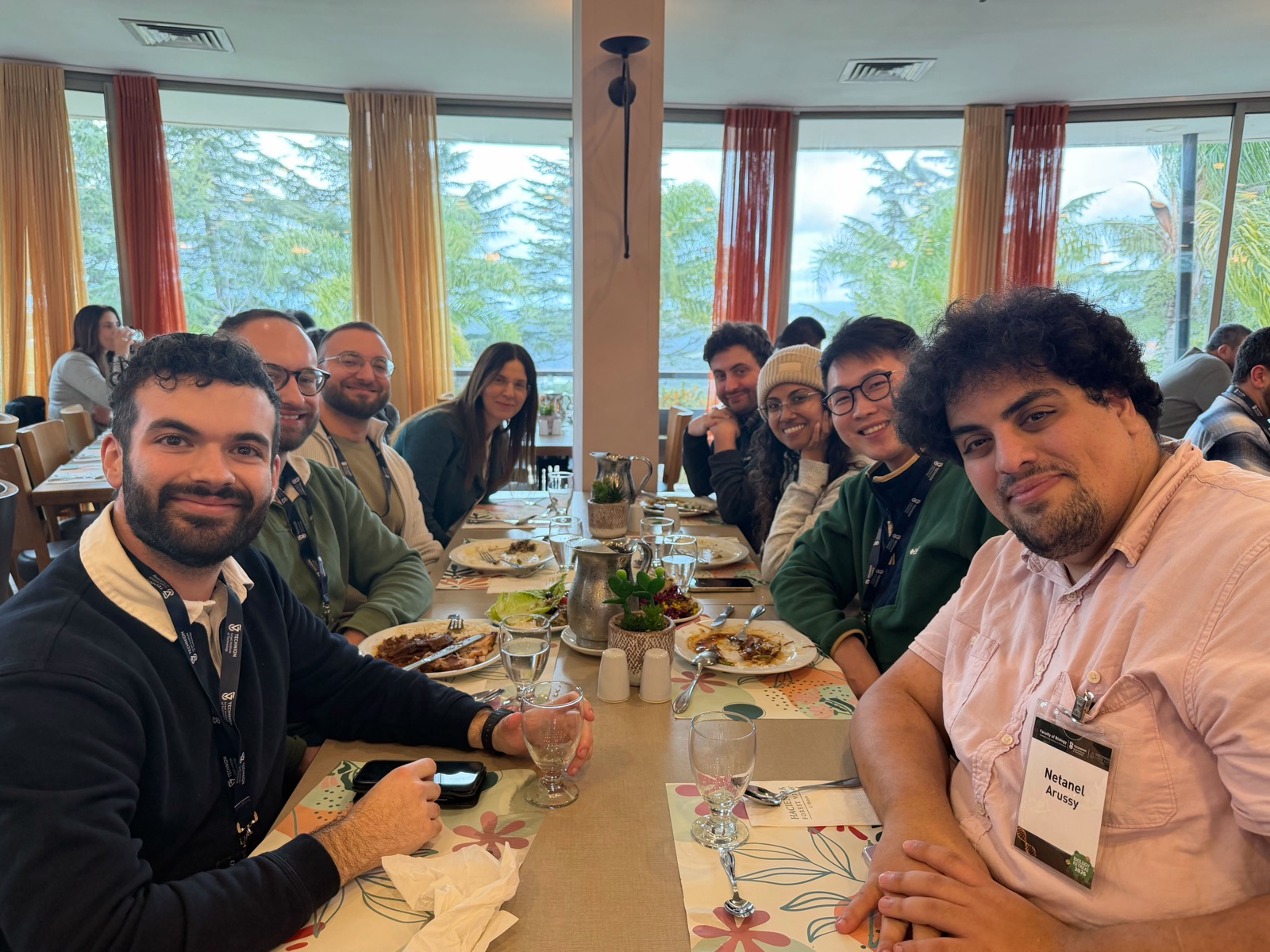 Lab dinner at the Faculty Retreat