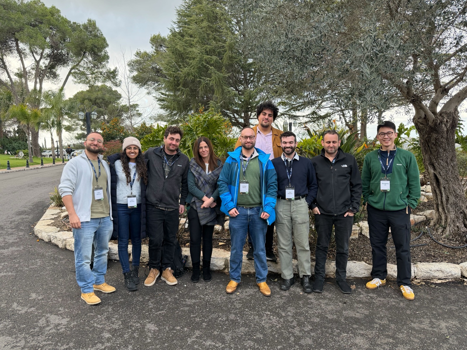 Lab group photo at the Faculty Retreat